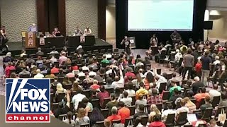 Democratic Socialist convention erupts over pronouns [upl. by Afital]