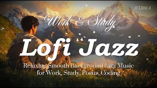 로파이 재즈 LoFi Jazz BGM 🎧 Calm amp Chill Beats for Studying Working Reading Focus Crypto and Coding [upl. by Sibilla928]