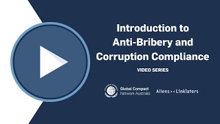 110 Introduction to AntiBribery and Corruption Compliance 1 Welcome to the Series [upl. by Micheil]