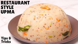 SUPERSOFT UPMA RECIPE For Breakfast  Just Like Restaurants  उपमा बनाने का तरीका  Aarti Madan [upl. by Letney]