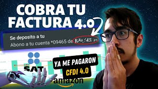 Cómo COBRAR la Factura 40 💰 en Amazon Afiliados 🤑 México 2023 Paso a Paso Portal Sat [upl. by Aitnecserc]