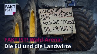 Wahlarena Die EU und die Landwirte  Fakt ist  MDR [upl. by Cinemod]