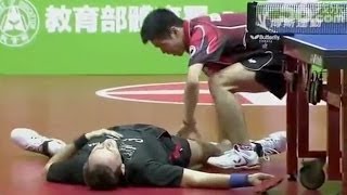 The Funniest Table Tennis Match in HISTORY [upl. by Bert]