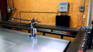 CYBERMATION 700a PLASMA PPI CNC retrofit [upl. by Enyt]