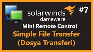 Simple File Transfer Dosya Transferi  Dameware Mini Remote Control  Ders 7 [upl. by Clementius873]