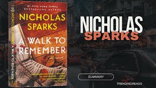 A Walk to Remember AudioNovel By Nicholas Sparks audiobook [upl. by Pricilla]