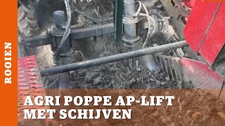 Agri Poppe APLift aardappels rooien met schijven [upl. by Birck225]