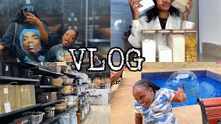 VLOG Hanging out with Ella  Another kitchen haul😍 [upl. by Chute352]