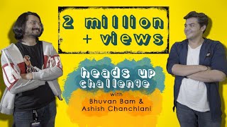 Bhuvan Bam vs Ashish Chanchlani  HeadsUp Challenge  RJ Suren  Radio Mirchi [upl. by Anadal598]