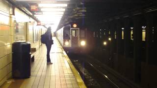 IRT Lexington Ave Line R142 5 Train amp R142A 6 Train at 103rd St Downtown Bound [upl. by Assenej]