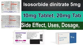 Antianginal drugs pharmacology  isosorbide dinitrate tablets ip 5mg uses in hindi  10mg uses dose [upl. by Baryram646]