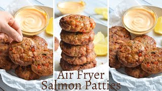 Air Fry Salmon Patties [upl. by Aluino]