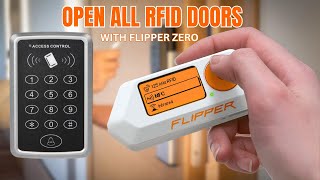 Open RFID Doors With Flipper Zero [upl. by Junko431]