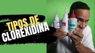 Antissépticos  clorexidina 2 05 1 indicações [upl. by Lazare430]