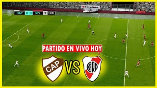 🔴Platense vs River Plate EN VIVO  Argentina Liga Profesional Ronda 17  Partido Completo eFOOTBALL [upl. by Gran931]