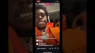 Kodak on live listening to oldie butt goodys kodakblack [upl. by Zoie]