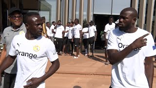 Les lions du Sénégal à cœur ouvert avant la Can 2024 en Côte dIvoire [upl. by Airla]