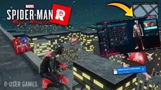 Spider Man Miles Morales NIGHT MODE Gameplay  By RUser Games  spider man miles morales android [upl. by Acceber]