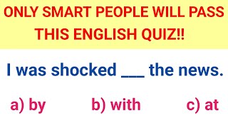 English Grammar Test 🌟 Can You Score Over 90 This Test  Learn English [upl. by Maise]