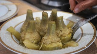 CARCIOFI ALLA ROMANA La vera ricetta originale e tradizionale [upl. by Enimrac587]