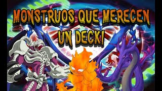 🥵MONSTRUOS CLASICOS de YUGIOH que MERECEN su PROPIO DECK [upl. by Anierdna]