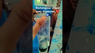 Rectangular shaped soap dispenser 💗 address nadeli Road Patel Nagar Baheri ❤️ daksh enterprises 🧿 [upl. by Eerrehc]