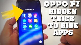 Oppo F7 Hidden Trick To Hide Apps  Hide Apps in Oppo F7 [upl. by Ress]