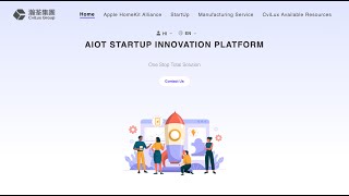 AiOT StartUp Innovation Platform  Apple HomeKit Alliance Search Bar for Air Purifier [upl. by Eylloh]