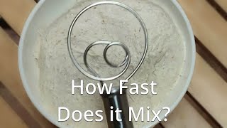 Danish Dough Whisk for Sourdough Mixing [upl. by Hugibert117]