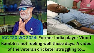 Vinod Kambli’s health is deteriorating viral video shows him struggling to walk [upl. by Oirasec]