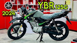 New Yamaha YBR 125G 2024 Model  Complete Review  Latest Price amp Graphics [upl. by Urbanna]