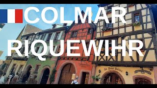 Colmar Riquewihr  Alsace France [upl. by Yditsahc]