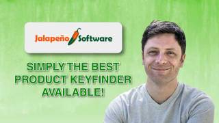 Jalapeno License Keyfinder is THE License Key Finder [upl. by Hueston122]