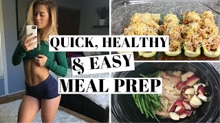 MEAL PREP  2 Quick Recipes [upl. by Lehcin362]