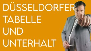 Düsseldorfer Tabelle und Unterhalt erklärt [upl. by Hagai]