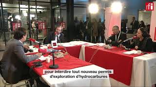 Nicolas Hulot «On va faire en sorte que plus un euro ne soit alloué aux énergies fossiles» [upl. by Saddler212]