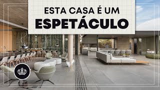 Casa INTEGRADA com a NATUREZA e inspirada na PEDRA DEKTON da Cosentino [upl. by Candi]