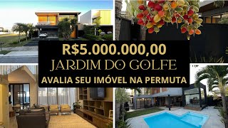 Casa sobrado 4 suítes pronta p morar condomínio Jardim do Golfe São J Campos avalia permuta [upl. by Kalie597]