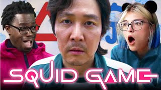 HOW ☂️ 🤪  SQUID GAME FANS React to Episode 3  quotThe Man with the Umbrellaquot  오징어게임 [upl. by Ahseek]