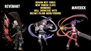 Revenant All Skill Review  Vandar 2nd Branch  Wanderer  Dragon Nest Korea 2023 September [upl. by Eledoya]