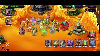 I added another addition to the song of Fire Haven on My Singing Monsters [upl. by Parnell]