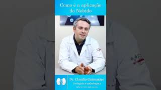 Como é a aplicação do Nebido  Dr Claudio Guimarães [upl. by Fauman]