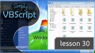 VBScript Basics Part 30  For  Each  Next  Loops [upl. by Azil]