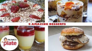 4 CRAZY ITALIAN DESSERTS  Italian Desserts Recipes  Tasty Desserts [upl. by Otirecul]