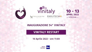 Inaugurazione 54° Vinitaly 2022 [upl. by Taub560]