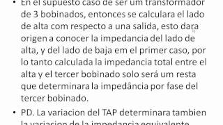 Calculo de la impedancia de cortocircuito Transformadoresavi [upl. by Jeannette]