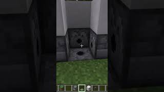 Automatic compact armor Equipper  minecraft  build hacksshorts [upl. by Ronnholm966]