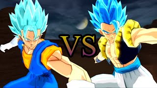 Whos the Best Fusion SSJ Blue Vegito VS SSJ Blue Gogeta DBZ Budokai Tenkaichi 4 60fps [upl. by Wileen914]