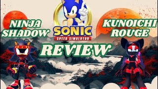 The new ninja skins review sonicspeedsimulator [upl. by Jarl]