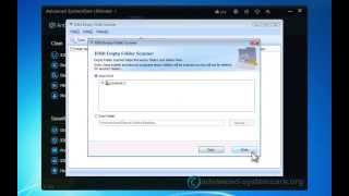 IObit Advanced SystemCare FreeProUltimate 7  Empty Folder Scanner to Prevent Copies Files [upl. by Yhtur]
